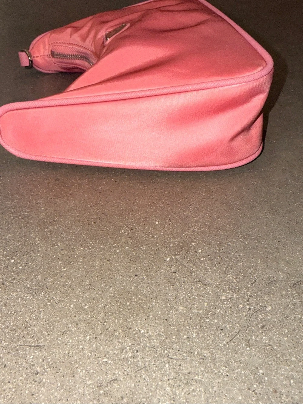 Prada 2005 Re-Edition Pink Nylon Bag no mini pouch